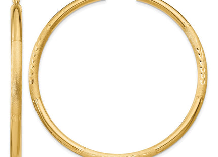 14k Yellow Gold Earrings Style TC296 - Classique Jewelry Inc.