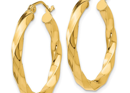 14k Yellow Gold Earrings Style TC360 - Classique Jewelry Inc.