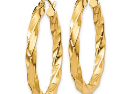 14k Yellow Gold Earrings Style TC361 - Classique Jewelry Inc.