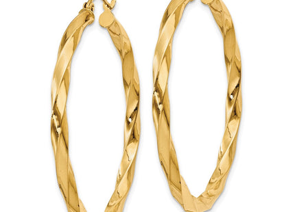 14k Yellow Gold Earrings Style TC362 - Classique Jewelry Inc.