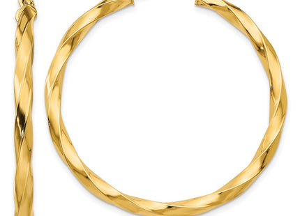 14k Yellow Gold Earrings Style TC362 - Classique Jewelry Inc.