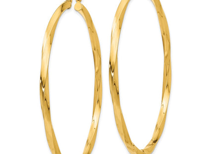 14k Yellow Gold Earrings Style TC365 - Classique Jewelry Inc.