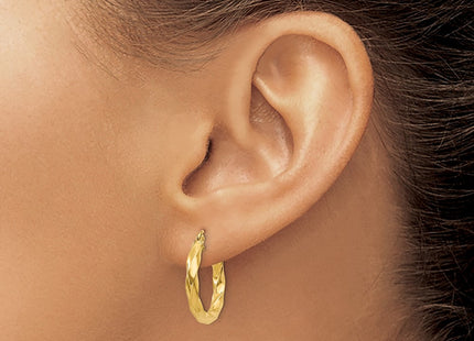 14k Yellow Gold Earrings Style TC366 - Classique Jewelry Inc.