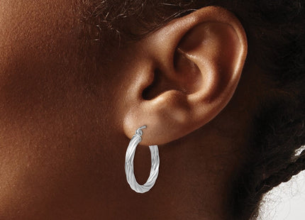 14k White Gold Earrings Style TC375 - Classique Jewelry Inc.