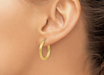 14k Yellow Gold Earrings Style TC388 - Classique Jewelry Inc.