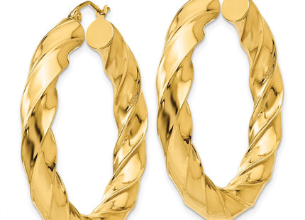 14k Yellow Gold Earrings Style TC393 - Classique Jewelry Inc.