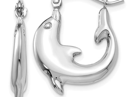 14k White Gold Earrings Style TC505 - Classique Jewelry Inc.