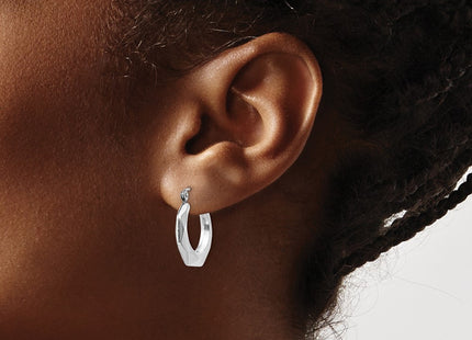 14k White Gold Earrings Style TC510 - Classique Jewelry Inc.