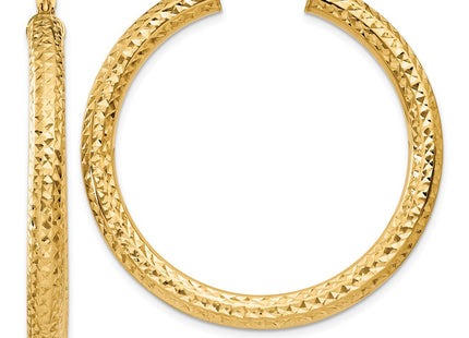 14k Yellow Gold Earrings Style TC533 - Classique Jewelry Inc.