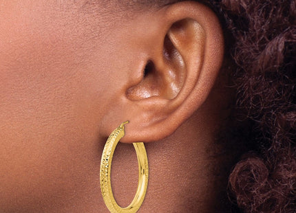 14k Yellow Gold Earrings Style TC534 - Classique Jewelry Inc.