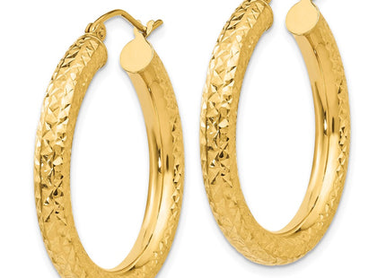 14k Yellow Gold Earrings Style TC535 - Classique Jewelry Inc.