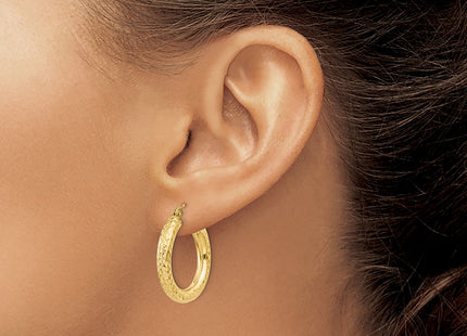14k Yellow Gold Earrings Style TC536 - Classique Jewelry Inc.