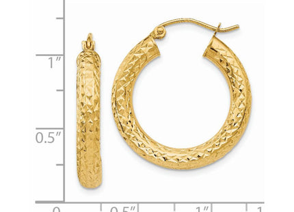 14k Yellow Gold Earrings Style TC536 - Classique Jewelry Inc.