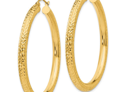 14k Yellow Gold Earrings Style TC537 - Classique Jewelry Inc.