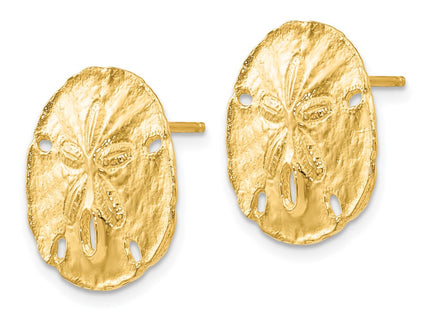14k Yellow Gold Earrings Style TC590 - Classique Jewelry Inc.