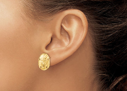 14k Yellow Gold Earrings Style TC590 - Classique Jewelry Inc.