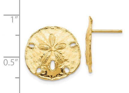 14k Yellow Gold Earrings Style TC590 - Classique Jewelry Inc.