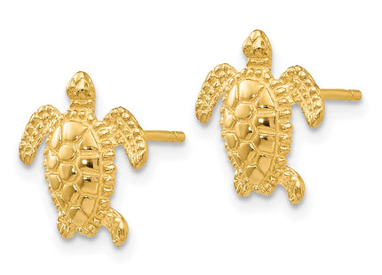14k Yellow Gold Earrings Style TC604 - Classique Jewelry Inc.
