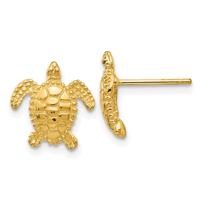 14k Yellow Gold Earrings Style TC604 - Classique Jewelry Inc.