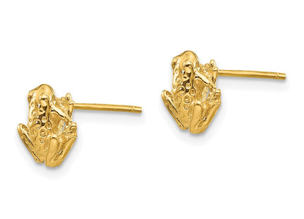 14k Yellow Gold Earrings Style TC605 - Classique Jewelry Inc.