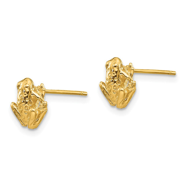 14k Yellow Gold Earrings Style TC605 - Classique Jewelry Inc.