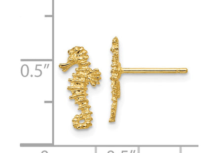 14k Yellow Gold Earrings Style TC610 - Classique Jewelry Inc.