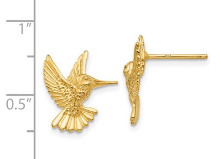 14k Hummingbird Post Earrings (Style TC625)