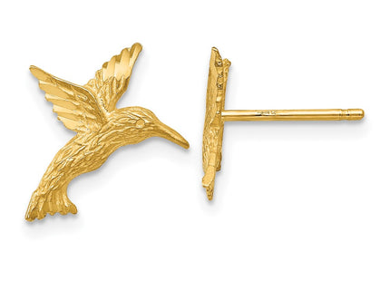 14k Yellow Gold Earrings Style TC626 - Classique Jewelry Inc.