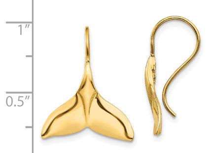 14k Yellow Gold Earrings Style TC629 - Classique Jewelry Inc.