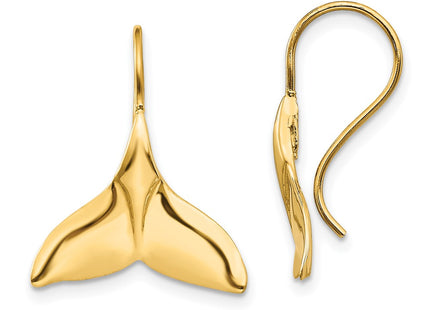 14k Yellow Gold Earrings Style TC629 - Classique Jewelry Inc.