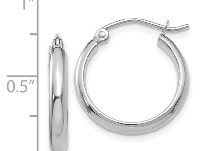 14k White Gold Earrings Style TC649 - Classique Jewelry Inc.