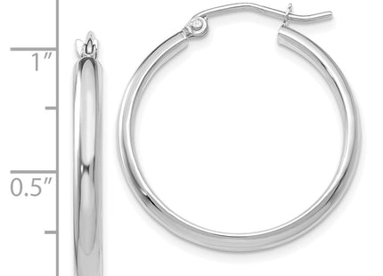14k White Gold Earrings Style TC650 - Classique Jewelry Inc.