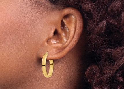 14k Yellow Gold Earrings Style TC657 - Classique Jewelry Inc.