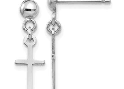 14k White Gold Earrings Style TC741W - Classique Jewelry Inc.