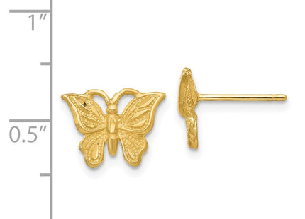 14k Yellow Gold Earrings Style TC746 - Classique Jewelry Inc.