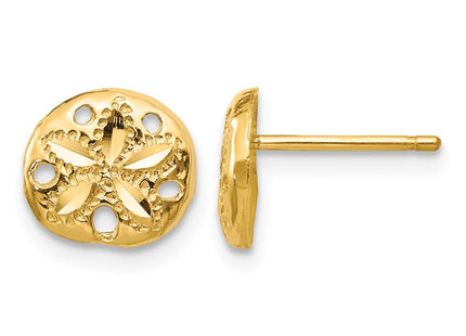14K gold earrings
