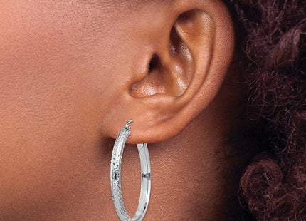 14k White Gold Earrings Style TC813 - Classique Jewelry Inc.