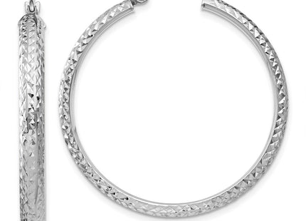 14k White Gold Earrings Style TC813 - Classique Jewelry Inc.