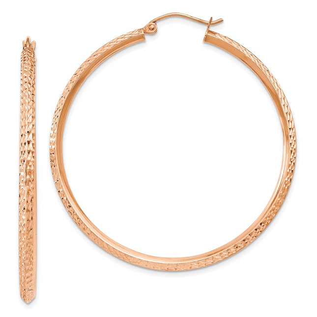 14k Rose Gold Earrings Style TC821R - Classique Jewelry Inc.
