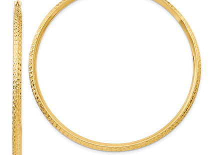14K gold hoop earrings