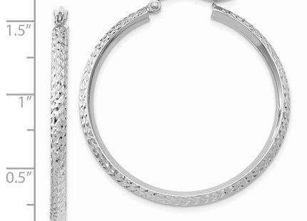 14k White Gold Earrings Style TC828 - Classique Jewelry Inc.