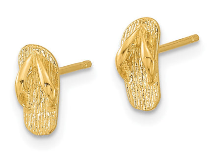 14k Yellow Gold Earrings Style TC986 - Classique Jewelry Inc.