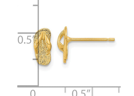 14k Yellow Gold Earrings Style TC986 - Classique Jewelry Inc.