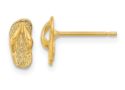 14k Yellow Gold Earrings Style TC986 - Classique Jewelry Inc.