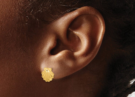 14k Yellow Gold Earrings Style TC987 - Classique Jewelry Inc.