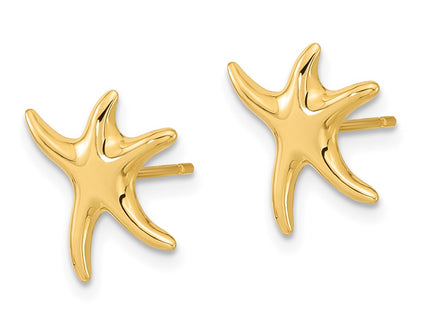 14k Yellow Gold Earrings Style TC991 - Classique Jewelry Inc.