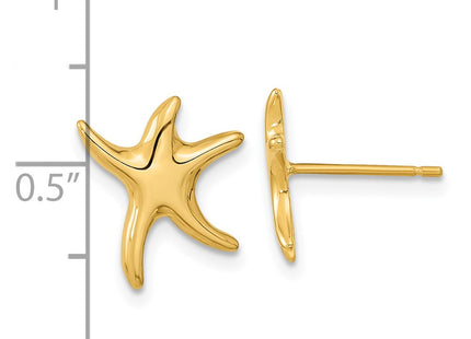 14k Yellow Gold Earrings Style TC991 - Classique Jewelry Inc.