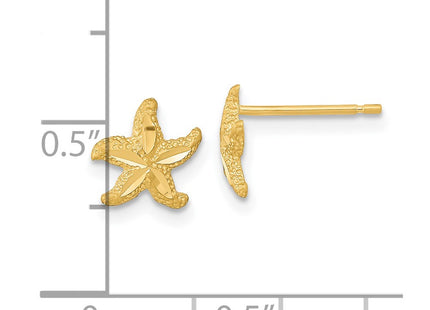 14k Yellow Gold Earrings Style TC992 - Classique Jewelry Inc.