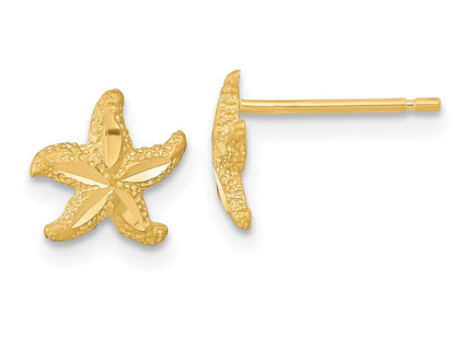 14k Yellow Gold Earrings Style TC992 - Classique Jewelry Inc.