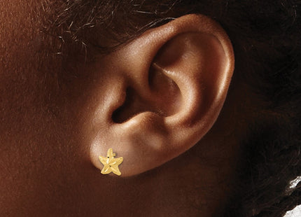 14k Yellow Gold Earrings Style TC993 - Classique Jewelry Inc.